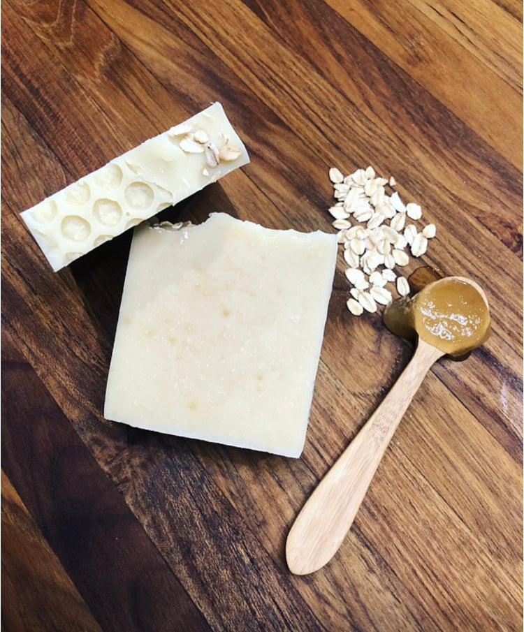 Honey Oat Milk Soap Bar – Lather By Nature