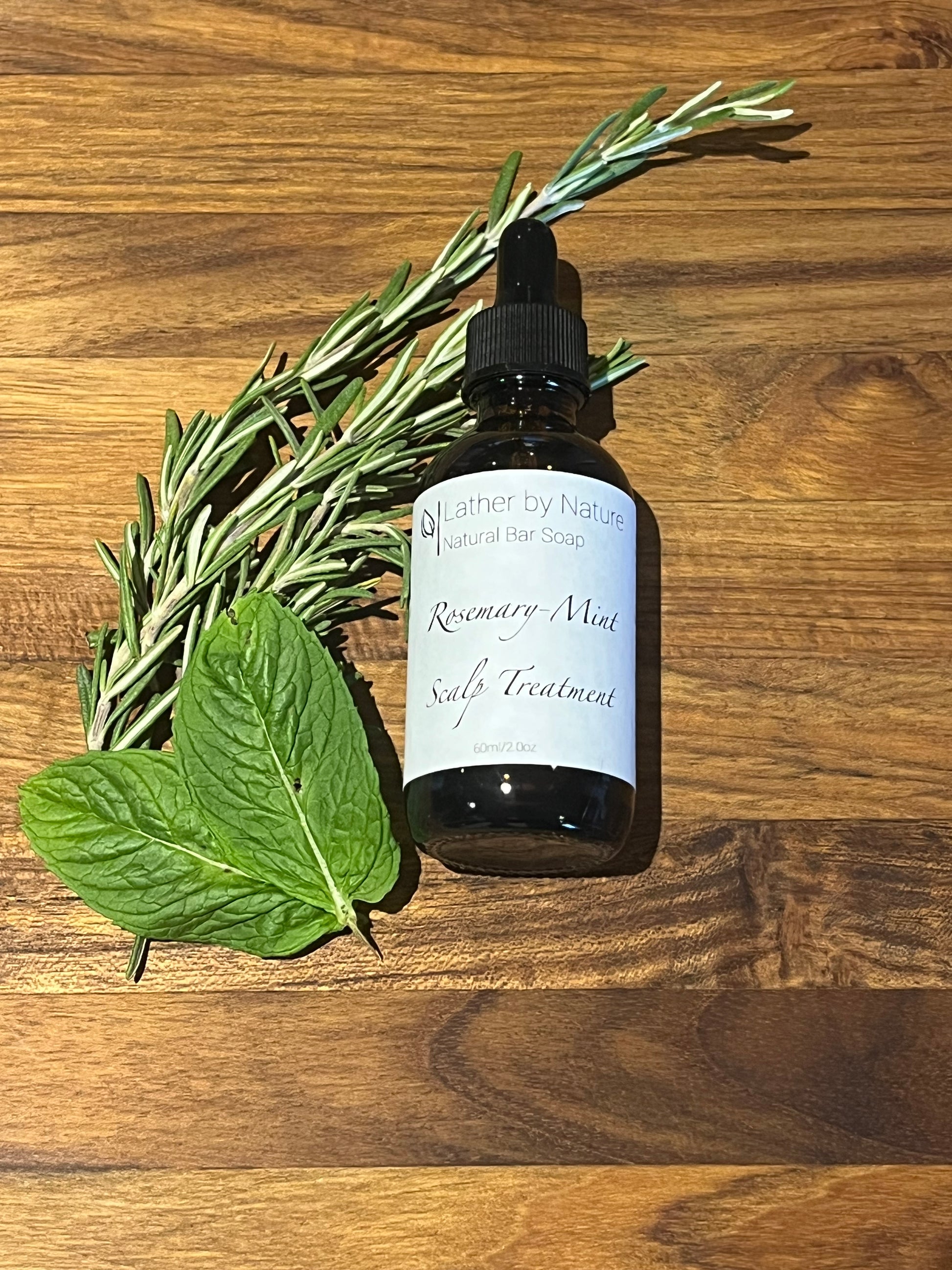 Rosemary-Mint Scalp Treatment – Lather By Nature